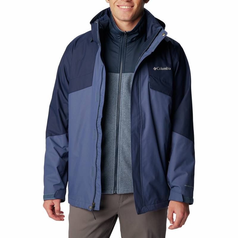 Columbia Sportswear Bugaboo™ II Fleece Interchange Jacket for Men (S) - Dark Mountain, Colle