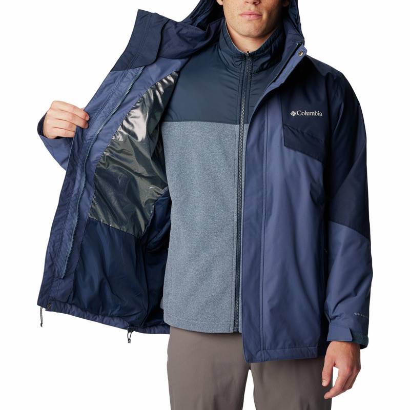 Columbia Sportswear Bugaboo™ II Fleece Interchange Jacket for Men (S) - Dark Mountain, Colle