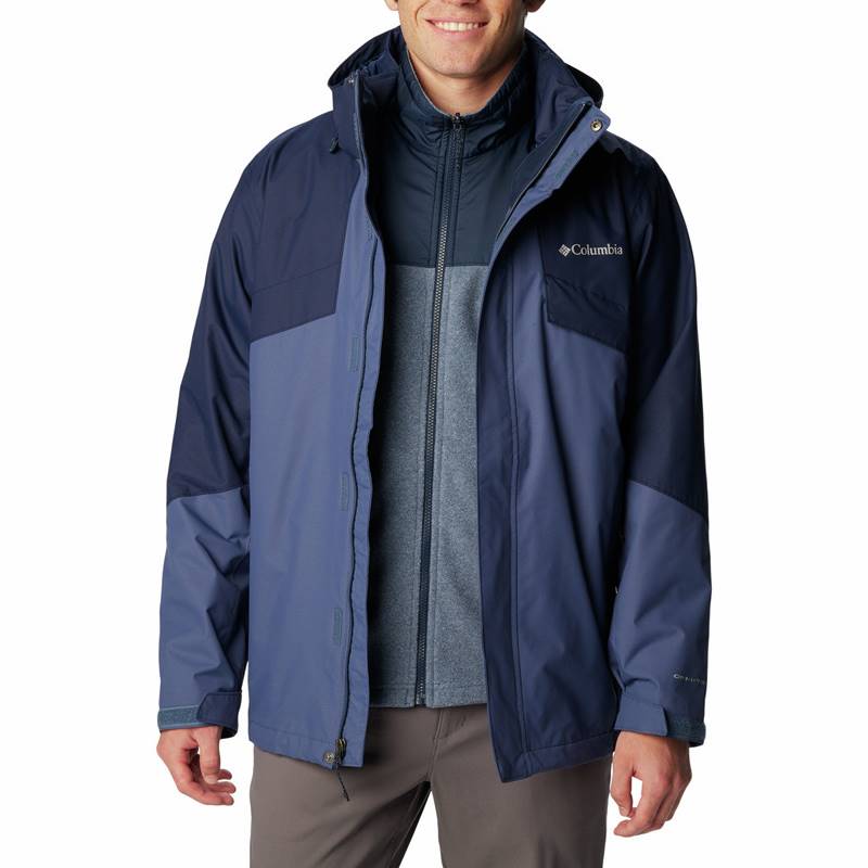 Columbia Sportswear Bugaboo™ II Fleece Interchange Jacket for Men (L) - Dark Mountain, Colle