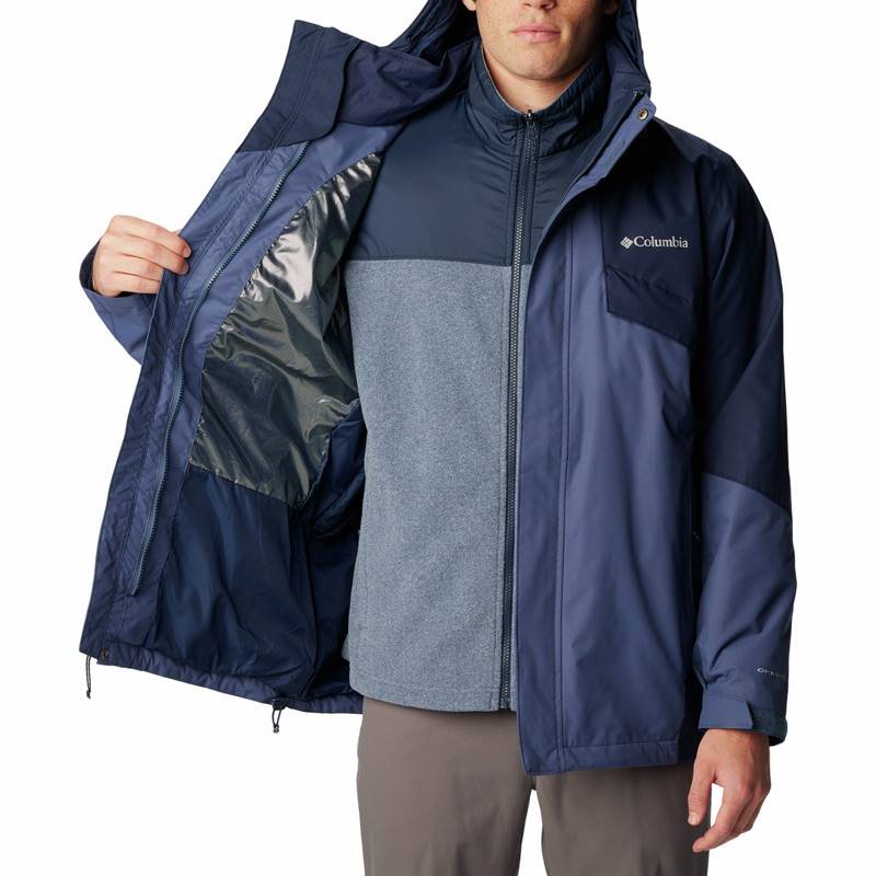 Columbia Sportswear Bugaboo™ II Fleece Interchange Jacket for Men (L) - Dark Mountain, Colle