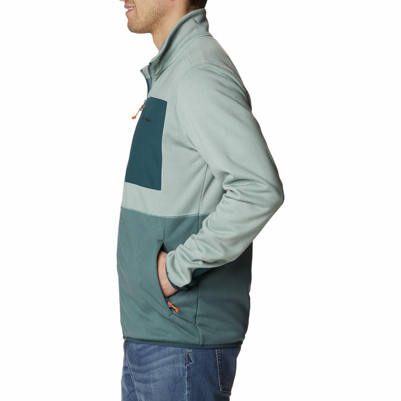 Columbia Sportswear Hike™ Full Zip for Men (XS) - Niagara, Metal