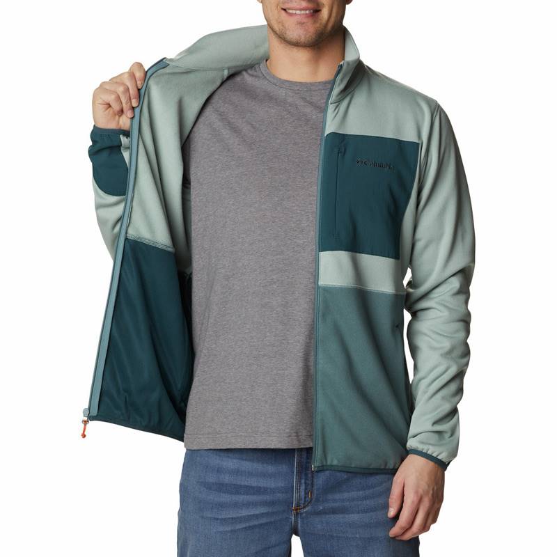 Columbia Sportswear Hike™ Full Zip for Men (XS) - Niagara, Metal