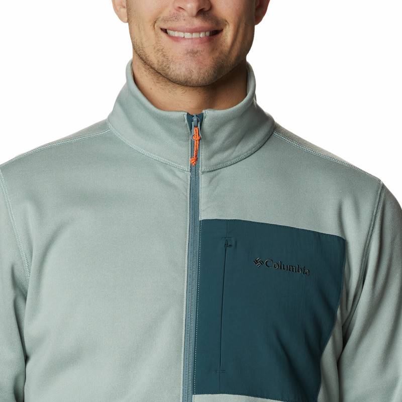 Columbia Sportswear Hike™ Full Zip for Men (S) - Niagara, Metal