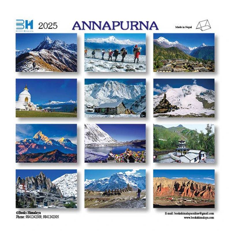 Annapurna Desktop Calendar 2025 (3.515)