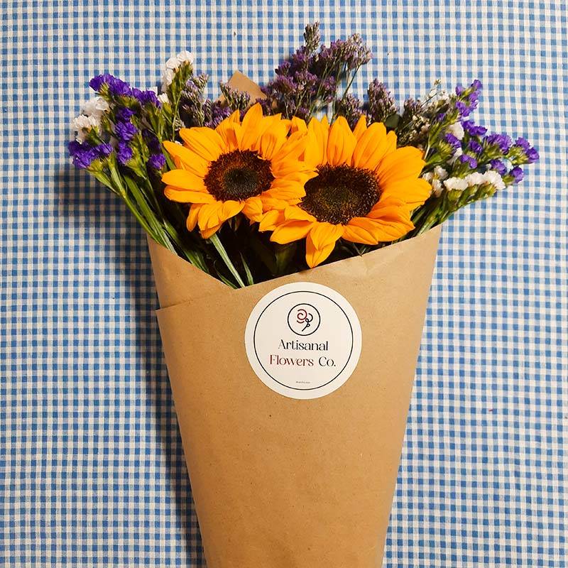 Hello Sunshine Floral Bouquet by Artisanal Flowers Co.