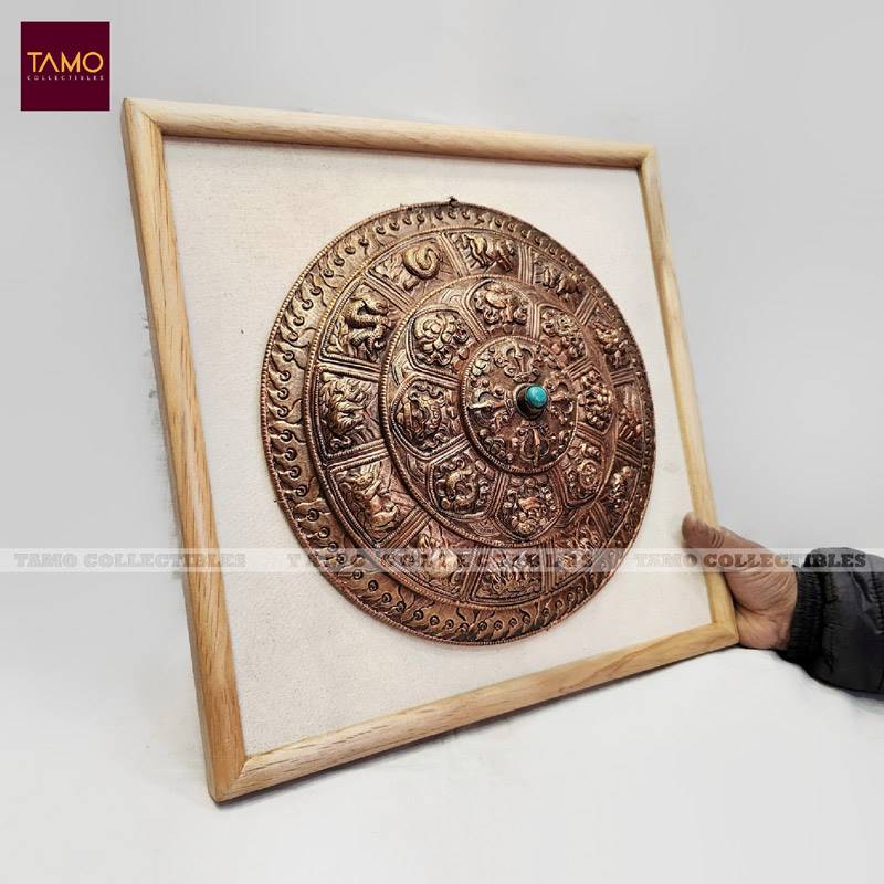 Bajra Mandala Fine Frame 16″