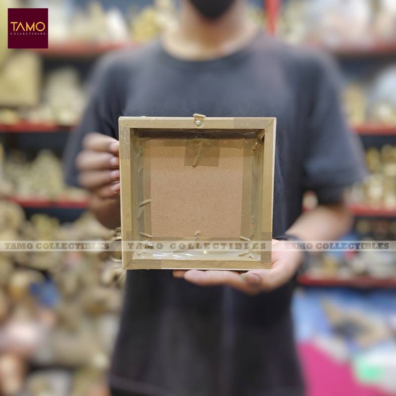 Brass Astamangal frame 7″