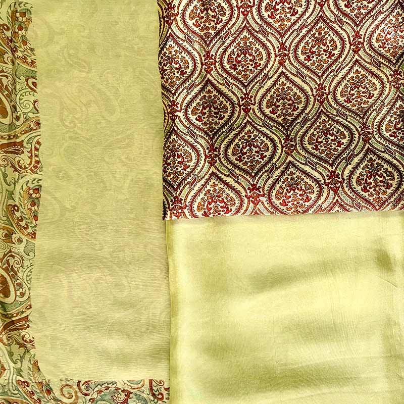 Silk Kurta Piece 26-03-09-003