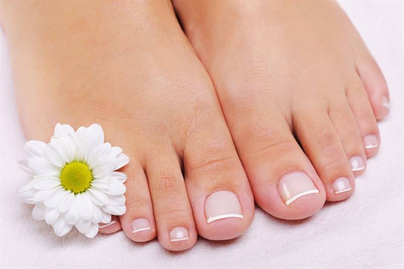 French Nail Pedicure by The French Nails