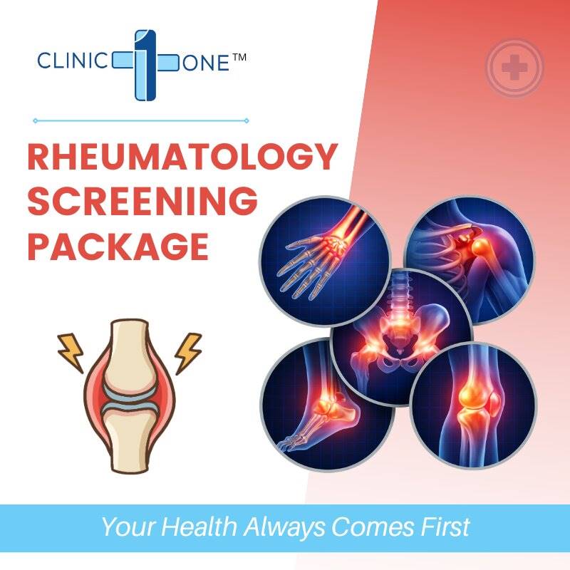 Clinic One Rheumatology Package - Blood Sample Collection from Home