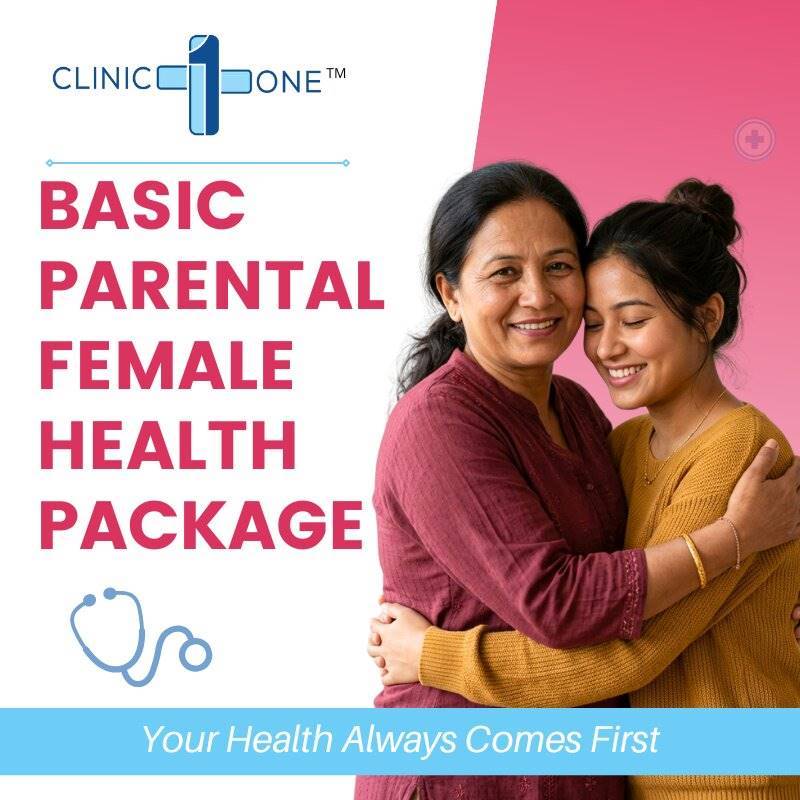 Clinic One Basic Parental Female Health Package (For Mothers of all ages) 