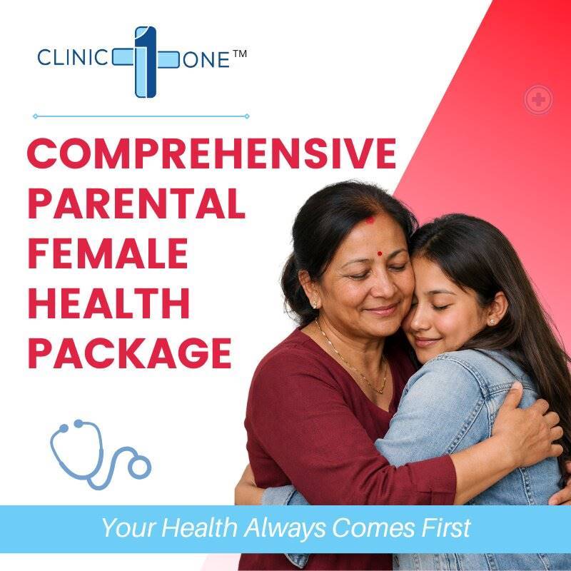 Clinic One Comprehensive Parental Female Health Package (For Mothers of all ages)
