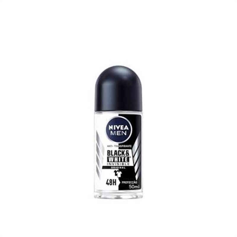 Nivea Men Roll On With Black And White Invisible Original (50 ml)