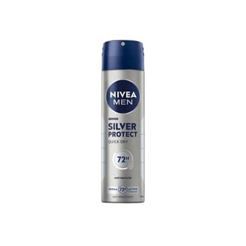 Nivea Men Silver Protect Quick Dry Deodrant Spray (150 ml)