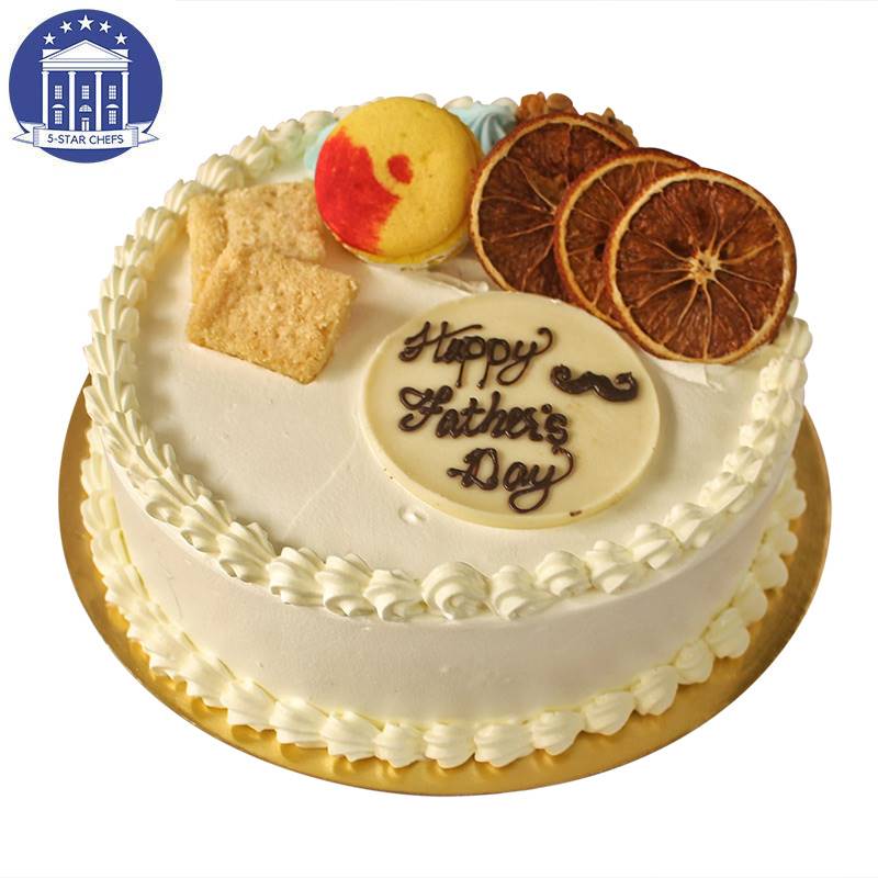 Father's Day Vanilla Cake (1 kg) by 5-Star Chefs