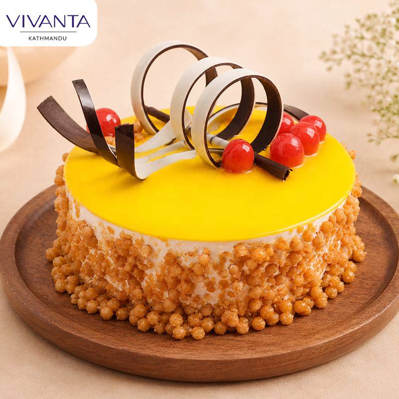 Butterscotch Cake (1 kg)  from Vivanta Kathmandu