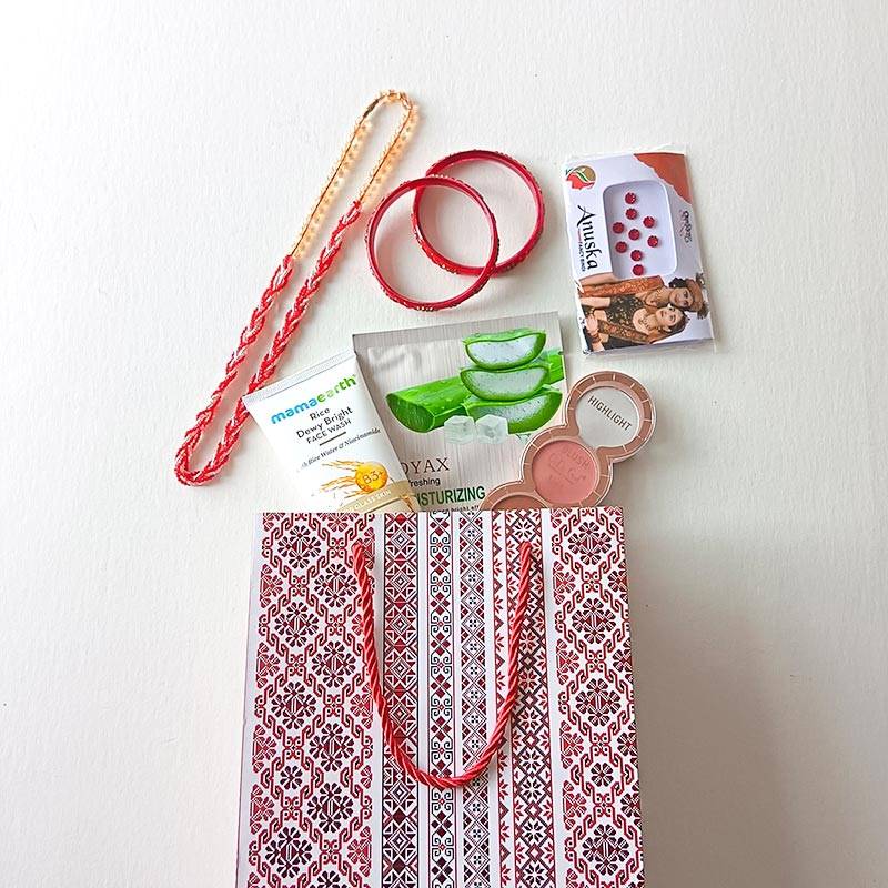 Glow, Care & Celebrate Box Teej Hamper