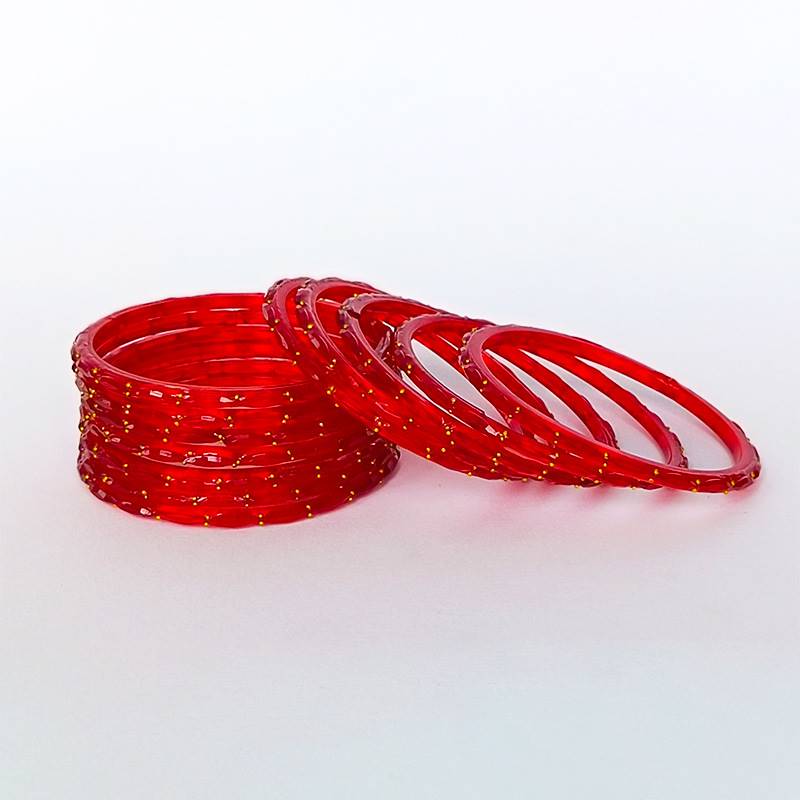 Golden Dotted Red Chura