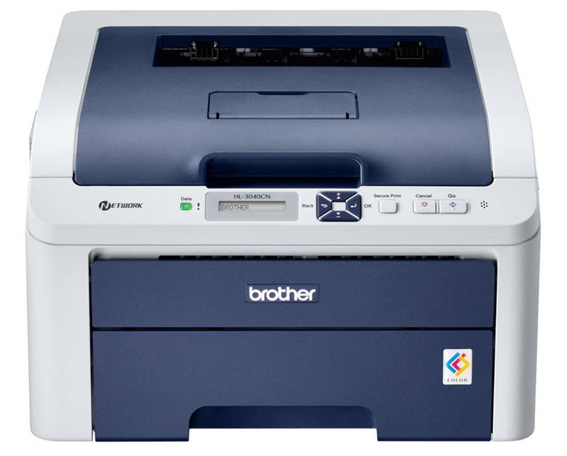 Brother : Digital COLOR Printer with Network : HL-3040CN