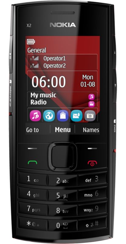 Nokia Mobile Phone (X2-02)