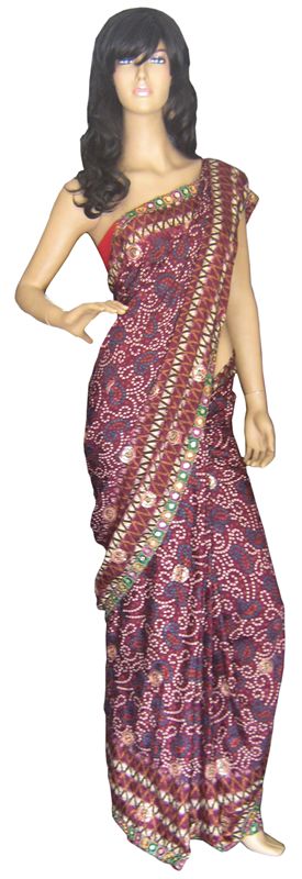 Jaipuri Saree(Suitable for ladies of age 25-45) (MCNB39)