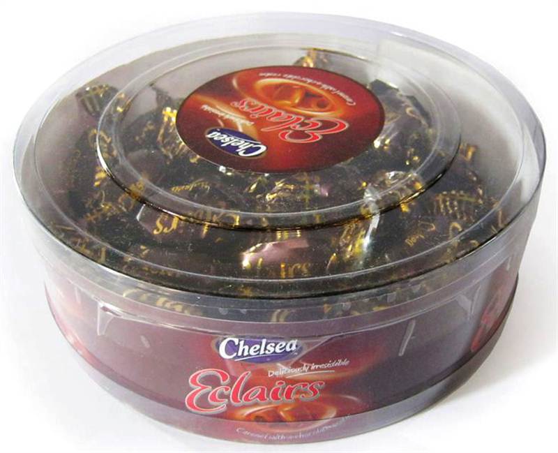 Chelsea Eclairs Caramel with Chocolate Centre (Round Box Pack)(300g)