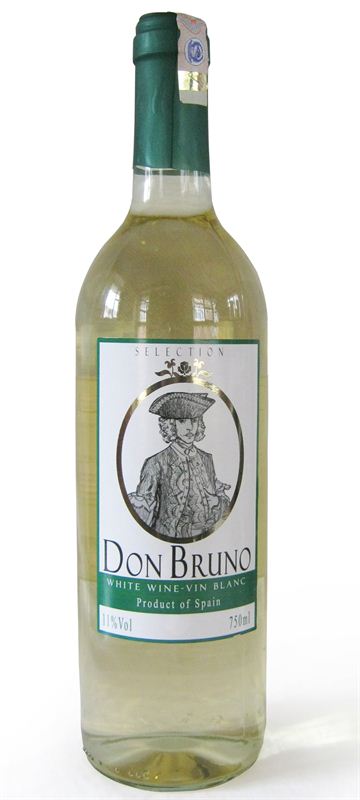 Don Bruno Selection Vin Blance White Wine 750ml