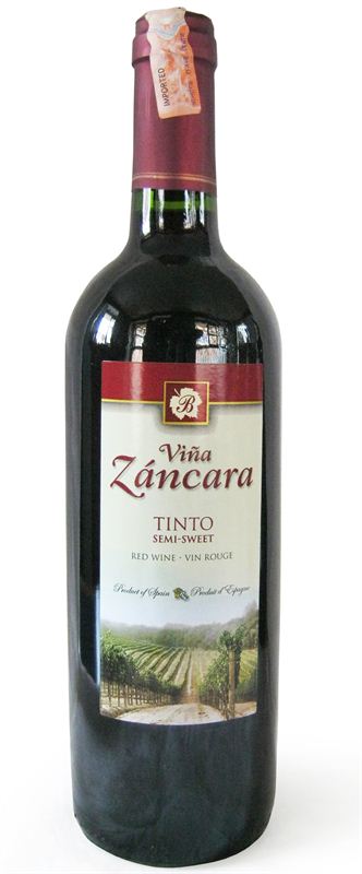 Vina Zancara Tinto Semi Sweet Red Wine 750ml