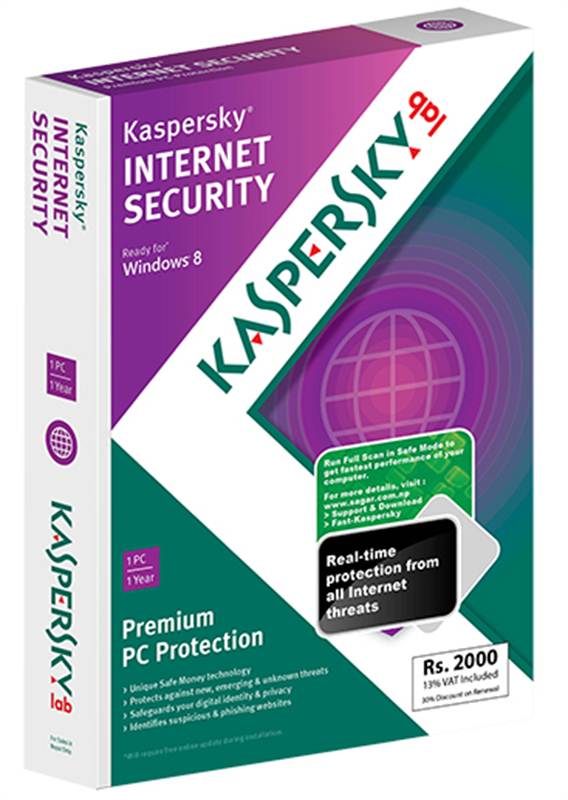 Kaspersky Internet Security 2013 (3PCs : 1Year)