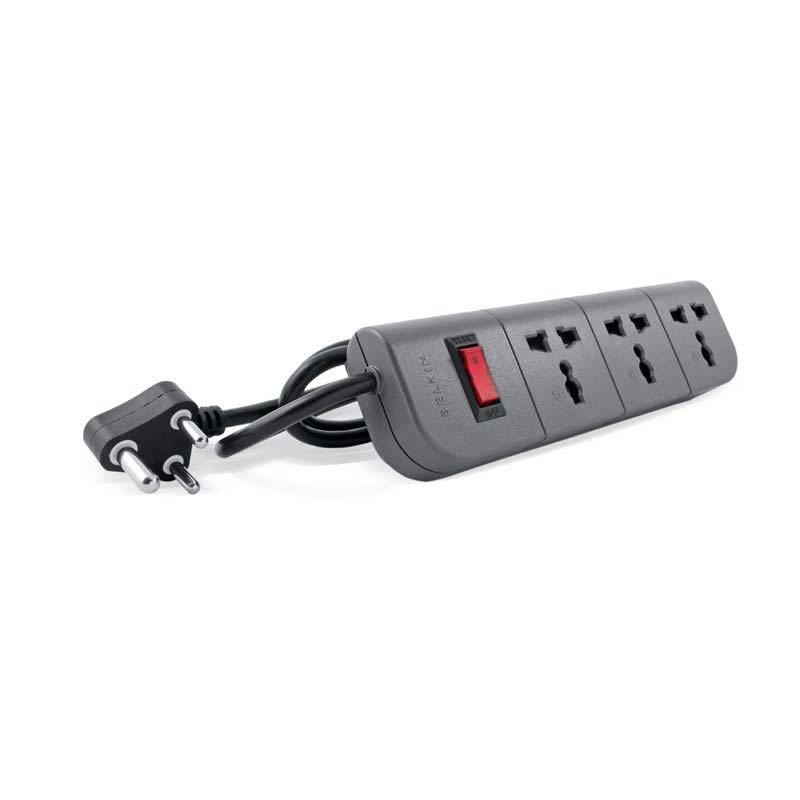 Belkin 3-Outlet Surge Protector 1.5 Meter Cord (F9E300ZB1.5MGRY)