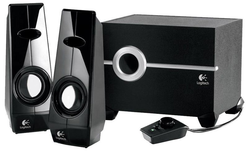 Logitech 2.1 Speaker System (Z103) (980-000384)