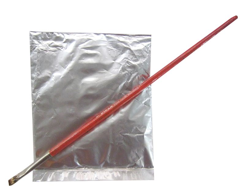Holi Special Silver  Color Powder  (50gm) With Brush