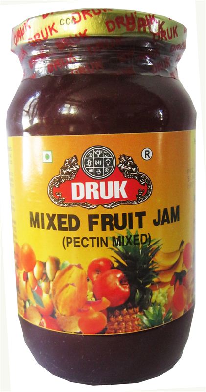 Druk Mixed Fruit Jam 500gm (Pectin Mixed)