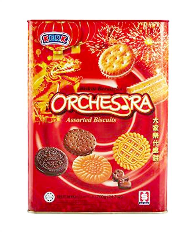 Kerk Orchestra Assorted Tin Biscuits (700g)
