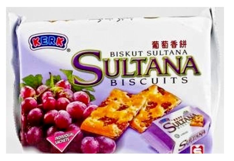 Kerk Sultana Biscuits (136g)