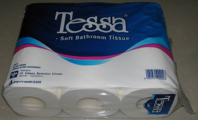 Tessa Soft Bathroom Tissue 6 Rolls Pack (PB02)