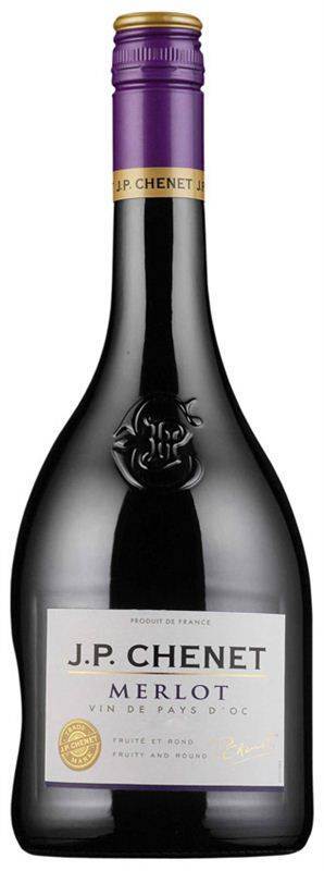 J.P. Chenet Merlot (A French Red Wine) (750 ml) (CHT026)