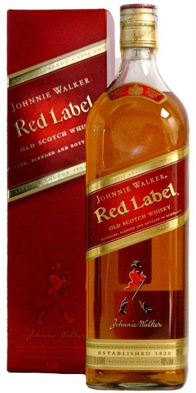 Johnnie Walker Red Label Whisky (1 Ltr) (BVNPJ005)