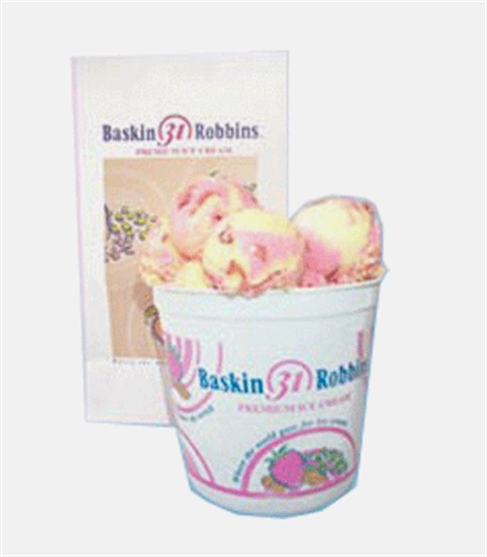 Bananas N Strawberry Ice Cream From Baskin 31 Robbins