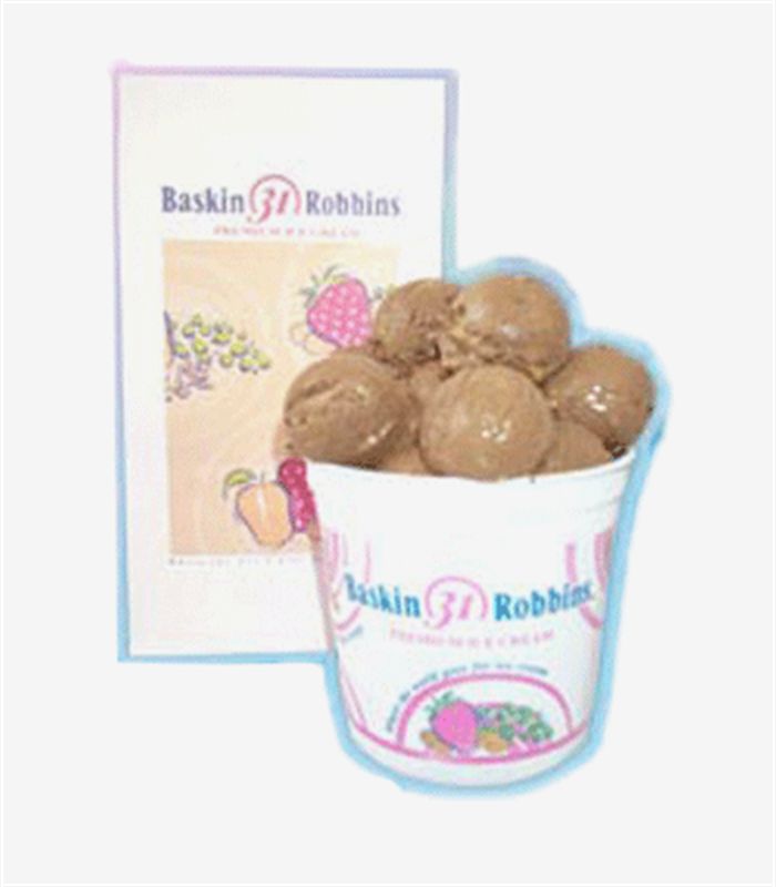 Chocolate Almond Praline Ice Cream From Baskin 31 Robbins