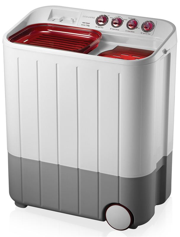 Samsung 7.2 Kg Top Loading Semi Auto Washing Machine (WT727QPNDMW)