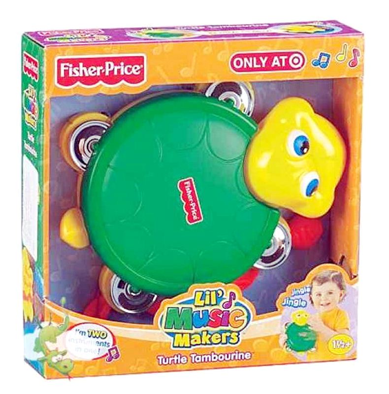 Fisher Price Music Maker Turtle Tambourine (K4050)