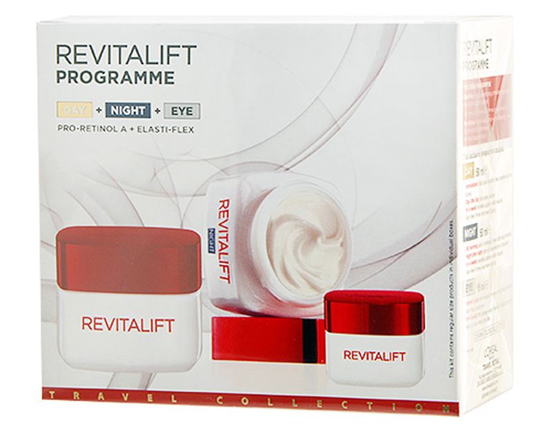L'Oreal Revitalift Programme (Day 50ml Eye 15ml Night 50ml) (292015)