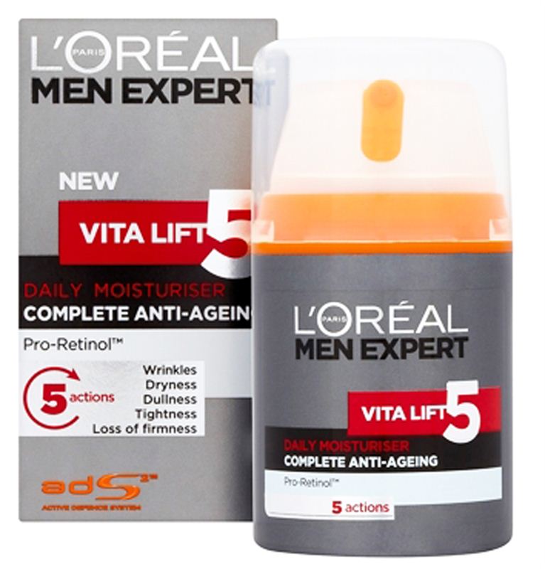 Loreal Men Expert Vitalift 5 Face Cream (Pump 50ml) (0.021605)