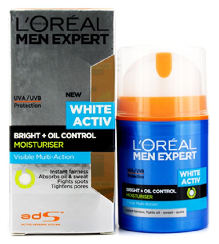 Loreal Men Expert Vitalift White Activ Oil Control Face Cream (Pump 50ml) (0.009709)
