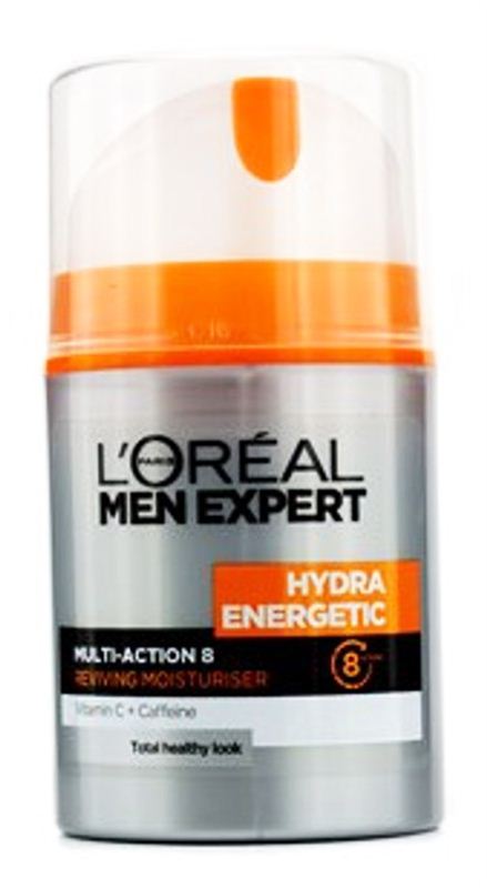 Loreal Men Expert Hydra Energetic  Multi Action 8 Face Cream (Pump 50ml) (224389)