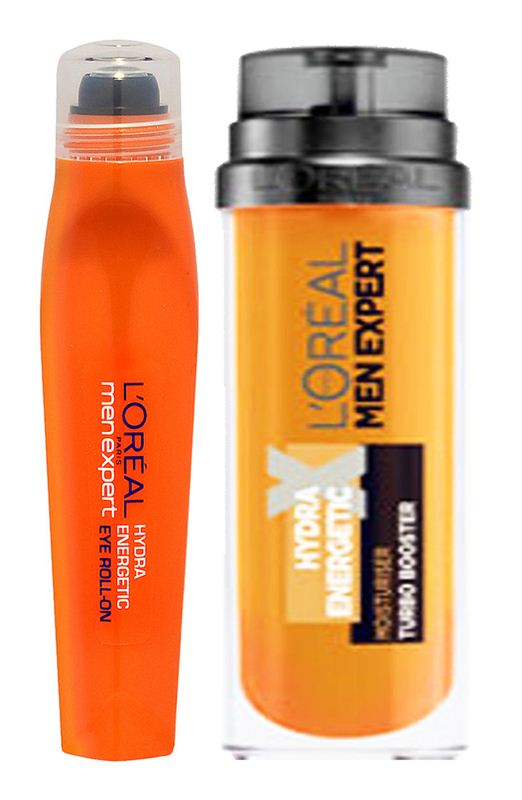 Loreal Men Expert Hydra Energetic  Anti Fatigue Xtrem Kit  (HE Roll on eye 10ml + HE Turbo Booster Taurine shot 50ml) (203355)
