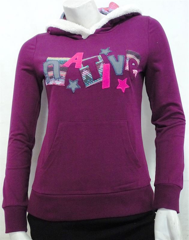 Bossini Ladies Purple Hoodie (3800025)