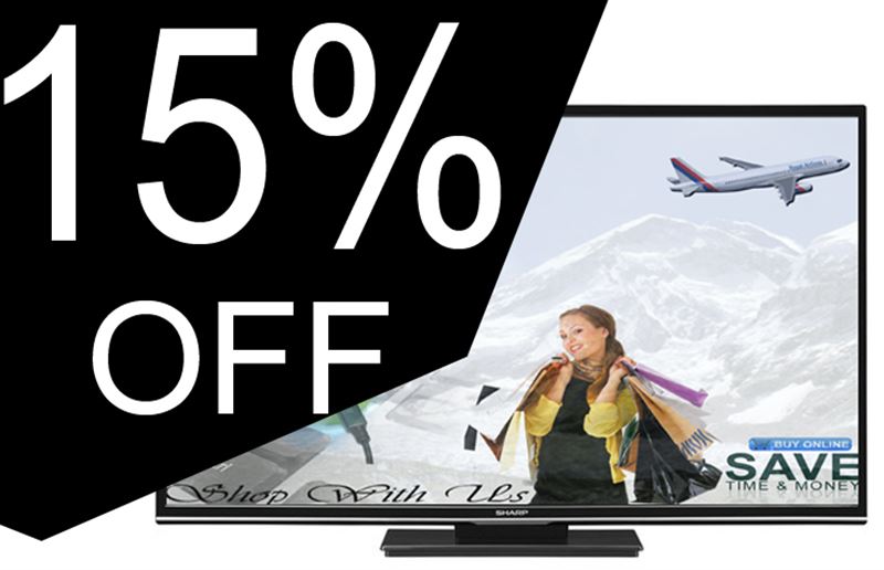 Sharp 39 Inch LED TV (LC-39LE440M)