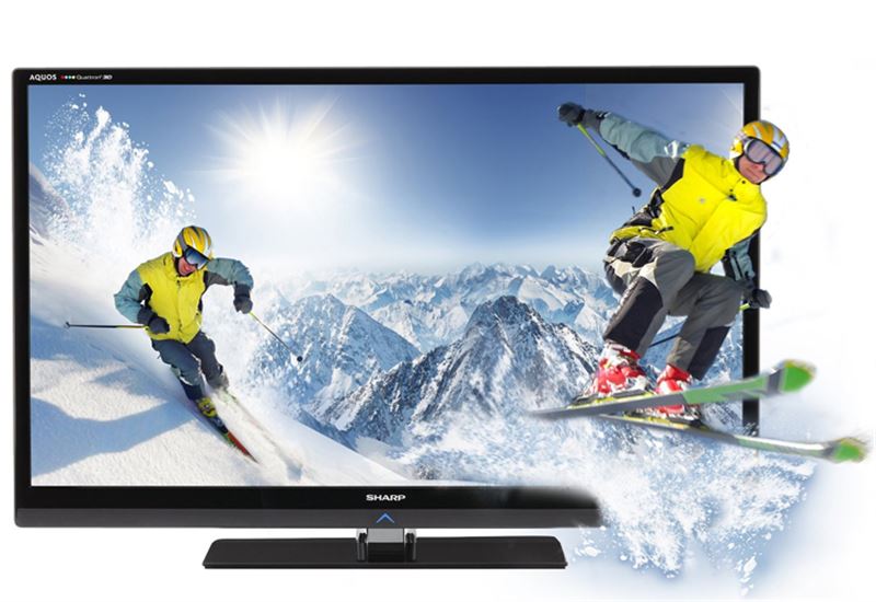 Sharp 46 Inch 3D LED TV (LC-46LE830M)